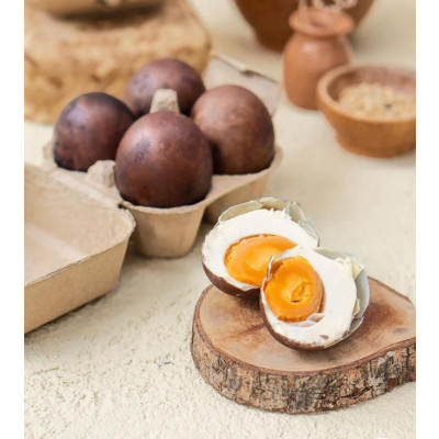Telur Asin Bakar